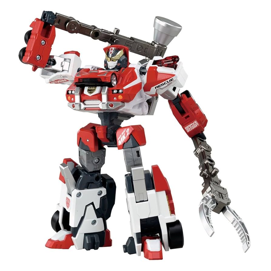 トミカ ドライブヘッド サイクロンインターセプター ブレイブバックドラフト Amazon.com: Tomica Hyper Rescue Drive Head 02 MKII Brave